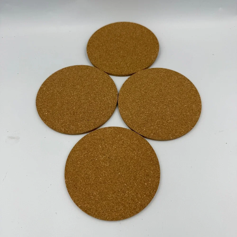 Coffee Lover Cork Coaster Set 4 Funny Coffee Quotes Barista Gift Engraved